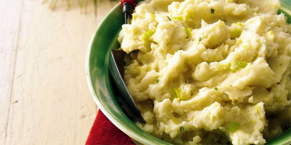 Mashed Potato's with Leek