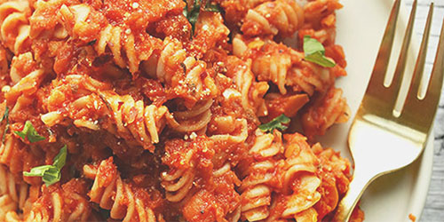 Lentil and Tomato Pasta Sauce