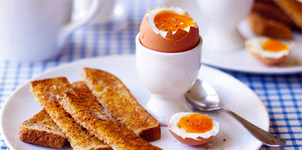 Boiled Eggs with Soldiers