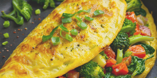 Vegetable Omelette