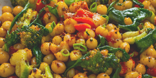 Chickpea Veg Bowl
