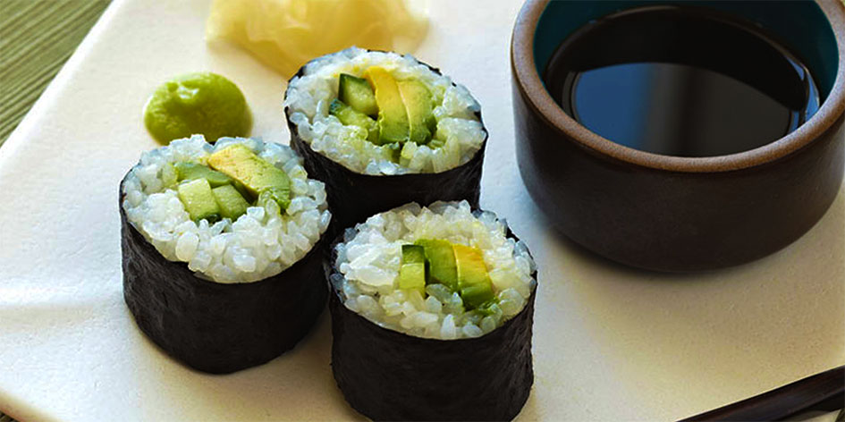 Avocado Sushi Rolls