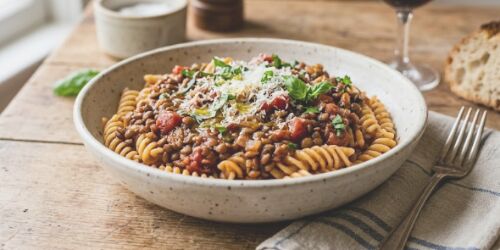 Lentil and Tomato Pasta Sauce