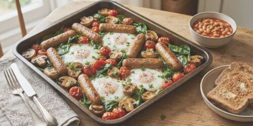 Veggie Breakfast Traybake