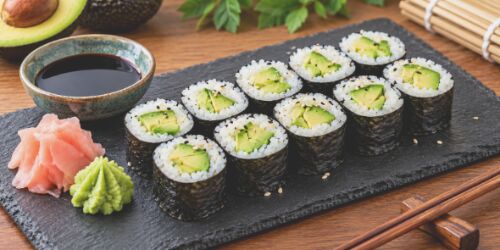 Avocado Sushi Rolls